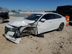 Salvage cars for sale from Copart Haslet, TX: 2020 Honda Accord Sport