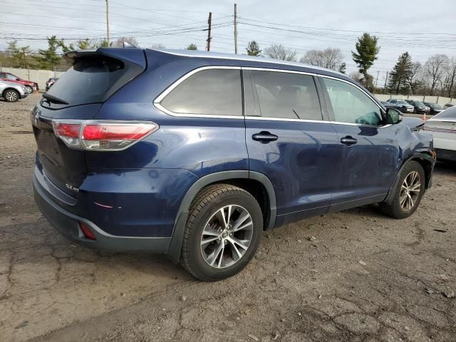 2016 Toyota Highlander XLE