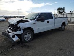 Salvage cars for sale from Copart San Diego, CA: 2013 Ford F150 Super Cab