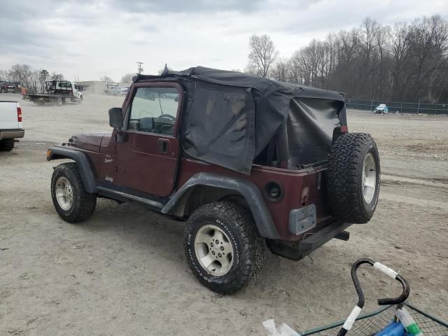 2001 Jeep Wrangler / TJ Sport