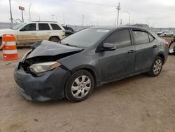 Toyota Vehiculos salvage en venta: 2015 Toyota Corolla L