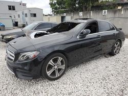 Salvage cars for sale from Copart Opa Locka, FL: 2017 Mercedes-Benz E 300