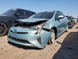 Salvage cars for sale at Phoenix, AZ auction: 2017 Toyota Prius