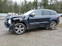 Vehiculos salvage en venta de Copart Lyman, ME: 2015 Jeep Grand Cherokee Overland