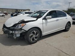 Honda Accord lx salvage cars for sale: 2016 Honda Accord LX