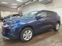 Salvage cars for sale from Copart Davison, MI: 2022 Chevrolet Blazer 2LT