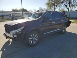 Salvage cars for sale from Copart Sacramento, CA: 2014 Infiniti QX60