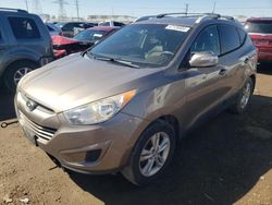 Salvage cars for sale at Elgin, IL auction: 2012 Hyundai Tucson GLS