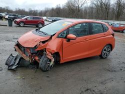 Salvage cars for sale at Ellwood City, PA auction: 2018 Honda FIT EX