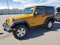 Jeep Wrangler salvage cars for sale: 2014 Jeep Wrangler Sport