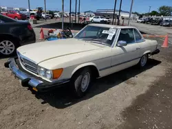 Salvage cars for sale from Copart San Diego, CA: 1977 Mercedes-Benz 450SL