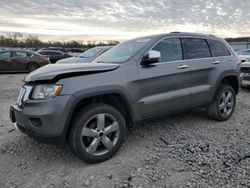 Buy Salvage Cars For Sale now at auction: 2012 Jeep Grand Cherokee Overland