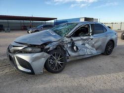 Salvage cars for sale at Andrews, TX auction: 2022 Toyota Camry SE
