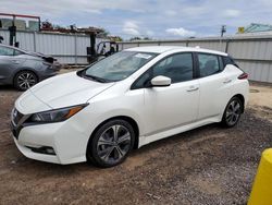 Salvage cars for sale from Copart Kapolei, HI: 2022 Nissan Leaf SV