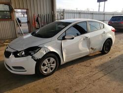 Vehiculos salvage en venta de Copart Fort Wayne, IN: 2016 KIA Forte LX