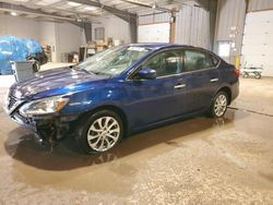Salvage cars for sale at West Mifflin, PA auction: 2017 Nissan Sentra S