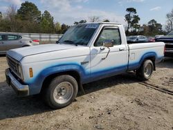 Salvage cars for sale at Hampton, VA auction: 1987 Ford Ranger