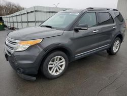 Salvage cars for sale at Assonet, MA auction: 2015 Ford Explorer XLT