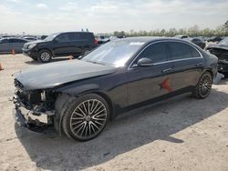 Salvage cars for sale at Houston, TX auction: 2022 Mercedes-Benz S 580 4matic
