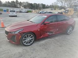 Salvage cars for sale from Copart Fairburn, GA: 2022 Cadillac CT5 Sport