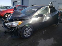 KIA salvage cars for sale: 2015 KIA Forte LX