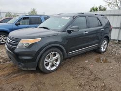 Salvage cars for sale from Copart Houston, TX: 2014 Ford Explorer Limited