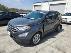 Salvage cars for sale at Gaston, SC auction: 2020 Ford Ecosport SE