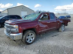 Chevrolet Silverado k1500 ltz salvage cars for sale: 2016 Chevrolet Silverado K1500 LTZ