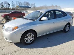 Salvage cars for sale from Copart Spartanburg, SC: 2010 Hyundai Elantra Blue