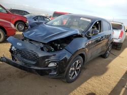 Salvage cars for sale at Brighton, CO auction: 2022 KIA Sportage LX