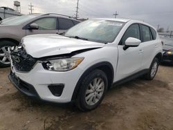 Salvage cars for sale at Chicago Heights, IL auction: 2014 Mazda CX-5 Sport
