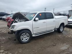 Salvage cars for sale from Copart Chicago Heights, IL: 2005 Toyota Tundra Double Cab Limited