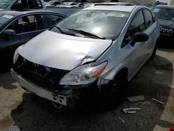 Vehiculos salvage en venta de Copart Martinez, CA: 2012 Toyota Prius