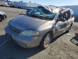 Salvage cars for sale at Vallejo, CA auction: 2003 Ford Windstar LX