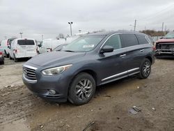 Salvage cars for sale from Copart Indianapolis, IN: 2013 Infiniti JX35