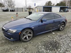 BMW 6 Series salvage cars for sale: 2008 BMW 650 I