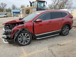 Salvage cars for sale at Wichita, KS auction: 2021 Honda CR-V Touring