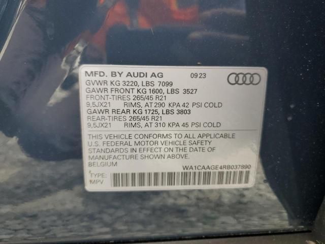 2024 Audi Q8 E-TRON Sportback Premium Plus