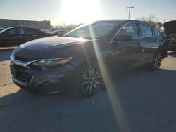 Chevrolet salvage cars for sale: 2021 Chevrolet Malibu RS