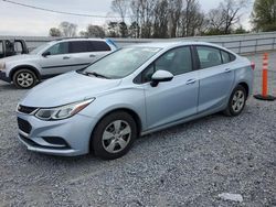 Chevrolet Cruze LS salvage cars for sale: 2017 Chevrolet Cruze LS