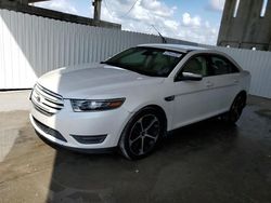 Salvage cars for sale from Copart West Palm Beach, FL: 2015 Ford Taurus Limited