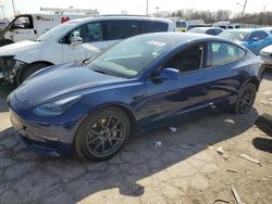 Salvage cars for sale from Copart Indianapolis, IN: 2021 Tesla Model 3