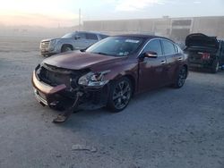 Nissan Maxima salvage cars for sale: 2013 Nissan Maxima S