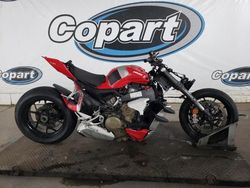 Salvage motorcycles for sale at Grand Prairie, TX auction: 2022 Ducati Streetfighter V4