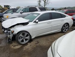 Honda salvage cars for sale: 2019 Honda Accord Touring