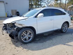 Salvage cars for sale at Austell, GA auction: 2013 Lexus RX 350