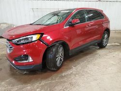 Ford salvage cars for sale: 2024 Ford Edge Titanium