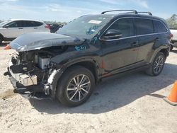 Salvage cars for sale from Copart Houston, TX: 2019 Toyota Highlander SE