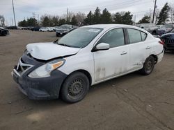 Nissan salvage cars for sale: 2017 Nissan Versa S