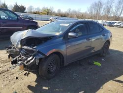 Salvage cars for sale from Copart Windsor, NJ: 2016 Toyota Corolla L